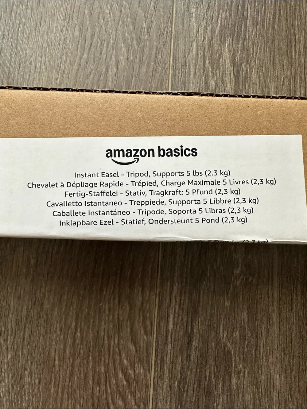 Amazon Black Metal Tripod Display Easel